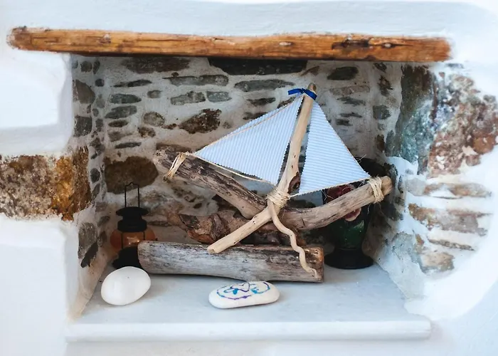 Feriehus Blue & White: An Absolute Aegean Dream House Galini (Naxos)