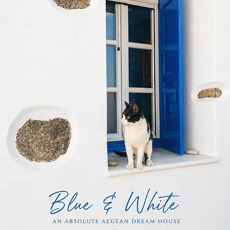 Blue & White: An Absolute Aegean Dream House Holiday home